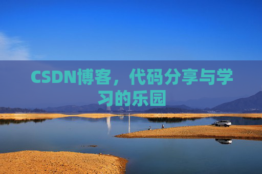 CSDN博客，代码分享与学习的乐园
