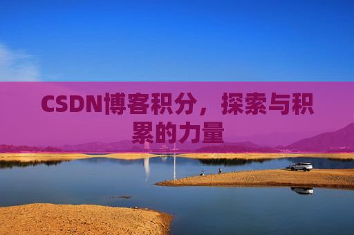 CSDN博客积分,探索与积累的力量